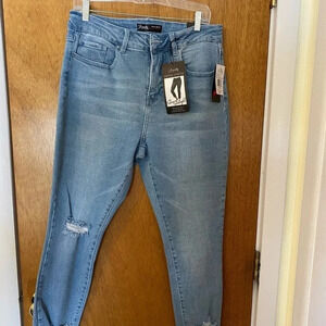 Royalty Vintage Stretch High Rise Slim Straight Women’s Size 14W